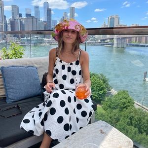 Karen Mabon Cheetah Bucket Hat